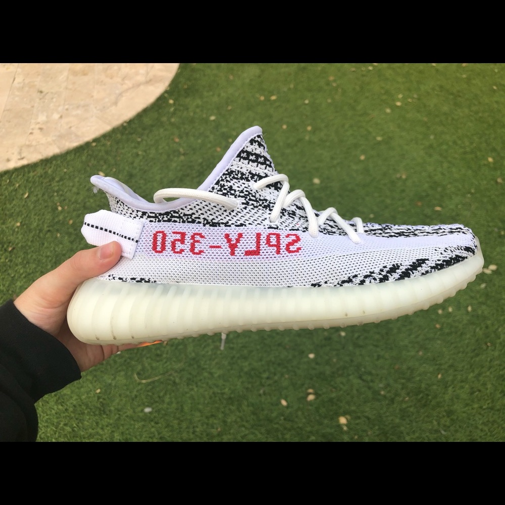 adidas zebra yeezys,, good condition.